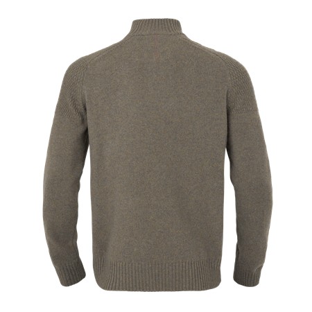 ΑΝΔΡΙΚΌ ΠΟΥΛΌΒΕΡ HARKILA VINCENT MERINO HALF ZIP - ΣΚΟΎΡΟ ΜΠΕΖ