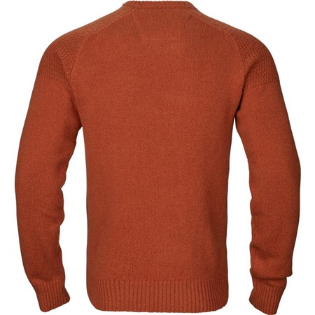 ΑΝΔΡΙΚΌ ΠΟΥΛΌΒΕΡ HARKILA VINCENT MERINO V-NECK - BOMBAY BROWN
