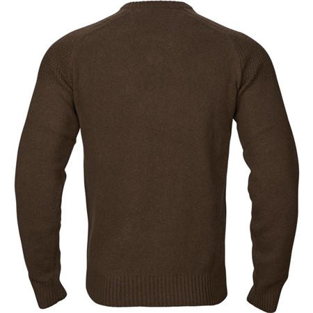ΑΝΔΡΙΚΌ ΠΟΥΛΌΒΕΡ HARKILA VINCENT MERINO V-NECK - DEMITASSE ΚΑΦΈ