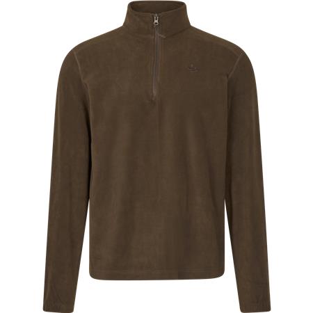 Ανδρικό Πουλόβερ Seeland Benjamin Half Zip - Σκούρο Καφέ