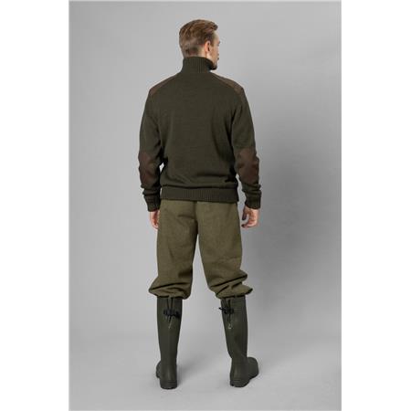 ΑΝΔΡΙΚΌ ΠΟΥΛΌΒΕΡ SEELAND HAZE WINDBREAKER KNIT - ΚΑΦΈ