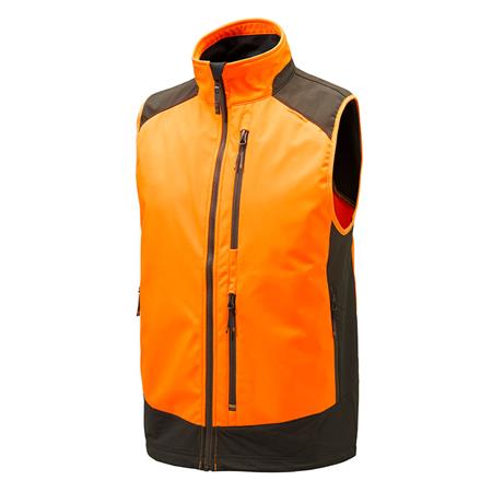 Ανδρικό Softshell Χωρίσ Μανίκια Beretta Butte - Καφέ/Πορτοκαλί