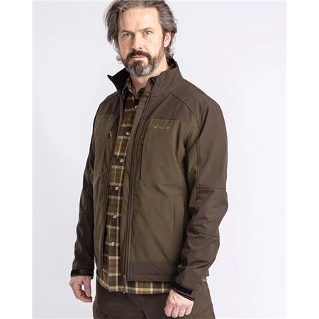 ΑΝΔΡΙΚΌ SOFTSHELL PINEWOOD SMÅLAND STRETCH SHELL - ΕΛΙΆ/ΚΑΦΈ
