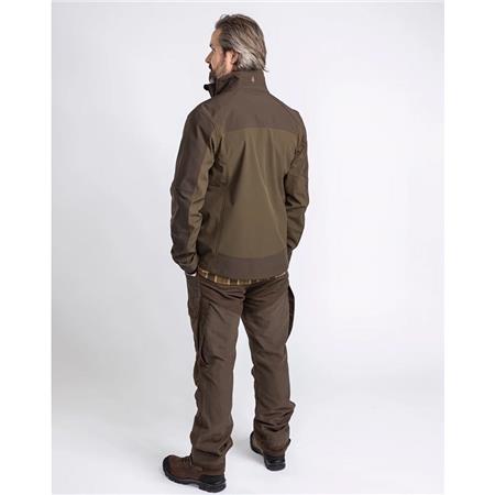 ΑΝΔΡΙΚΌ SOFTSHELL PINEWOOD SMÅLAND STRETCH SHELL - ΕΛΙΆ/ΚΑΦΈ