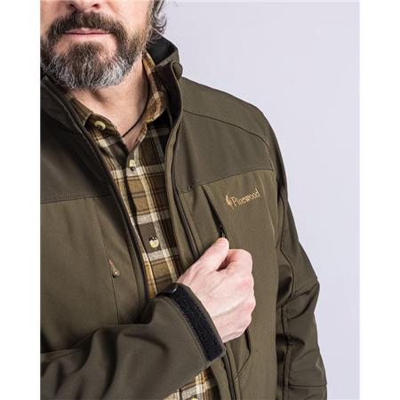 ΑΝΔΡΙΚΌ SOFTSHELL PINEWOOD SMÅLAND STRETCH SHELL - ΕΛΙΆ/ΚΑΦΈ