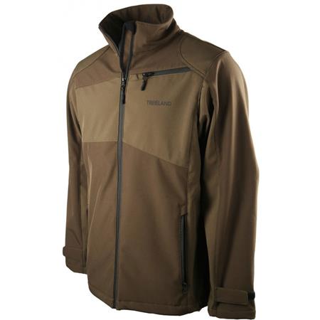 Ανδρικό Softshell Treeland T402 - Πράσινο