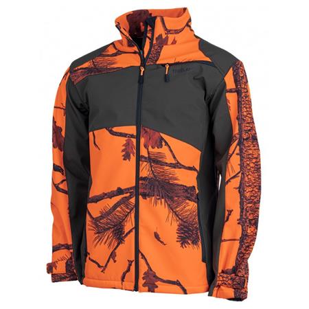 Ανδρικό Softshell Treeland T403 - Camo Πορτοκαλί