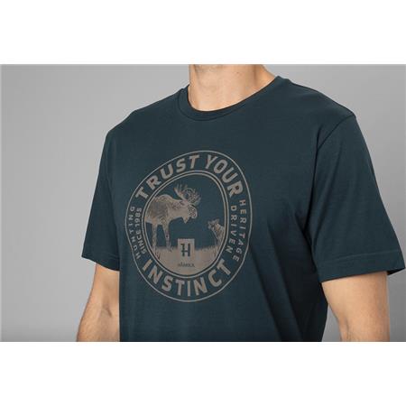 ΑΝΔΡΙΚΌ T-SHIRT HARKILA MOOS - ΝΑΥΤΙΚΌ ΜΠΛΕ