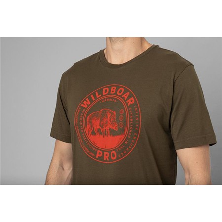 ΑΝΔΡΙΚΌ T-SHIRT HARKILA WILDBOAR - ΠΡΆΣΙΝΟ