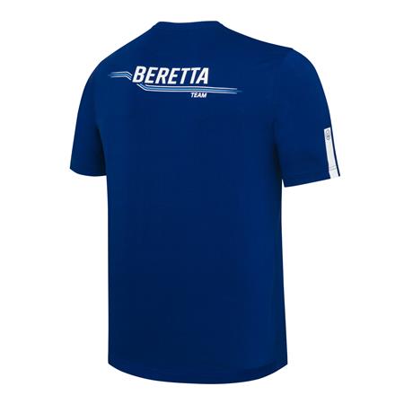 ΑΝΔΡΙΚΌ T-SHIRT ΜΕ ΚΟΝΤΆ ΜΑΝΊΚΙΑ BERETTA TEAM SS - BELLWETHER ΜΠΛΕ