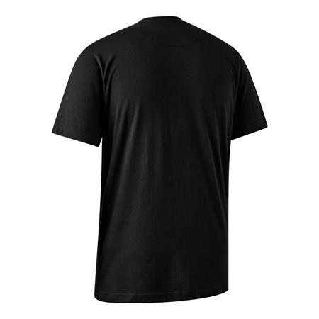 ΑΝΔΡΙΚΌ T-SHIRT ΜΕ ΚΟΝΤΆ ΜΑΝΊΚΙΑ DEERHUNTER JUBILÉE - ΜΑΎΡΟ