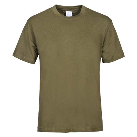 Ανδρικό T-Shirt Με Κοντά Μανίκια Percussion - Χακί