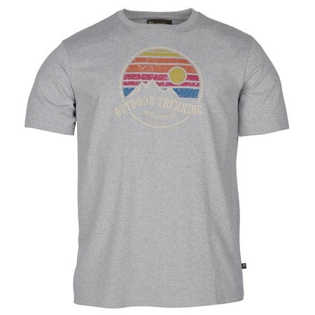 Ανδρικό T-Shirt Pinewood Finnveden Recycled Outdoor - Γκρι