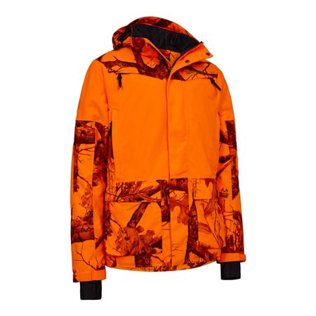 Ανδρικό Θερμαινόμενο Μπουφάν Deerhunter - Realtree Edge Πορτοκαλί Ασφαλείασ
