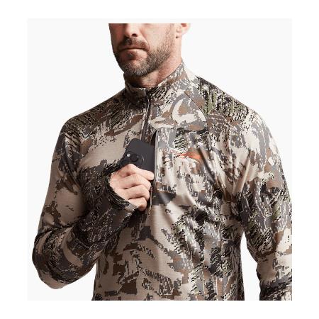 ΑΝΔΡΙΚΌ ΘΕΡΜΙΚΌ SITKA CORE MERINO 220 HALF-ZIP MAILLOT - OPTIFADE OPEN COUNTRY