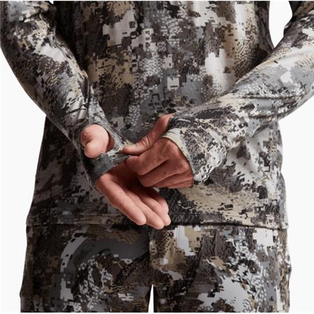 ΑΝΔΡΙΚΌ ΒΑΣΙΚΌ ΣΤΡΏΜΑ SITKA CORE MERINO 120 LS MAILLOT - OPTIFADE ELEVATED II