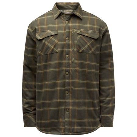 Ανδρικό Υπερπουκάμισο Pinewood Pile Overshirt - Πράσινο/Χάλκινο