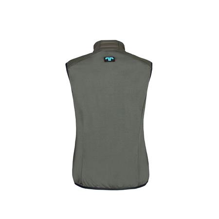 ÄRMELLOSE DAMEN-DAUNENWESTE ZOTTA FOREST SILVER - KHAKI