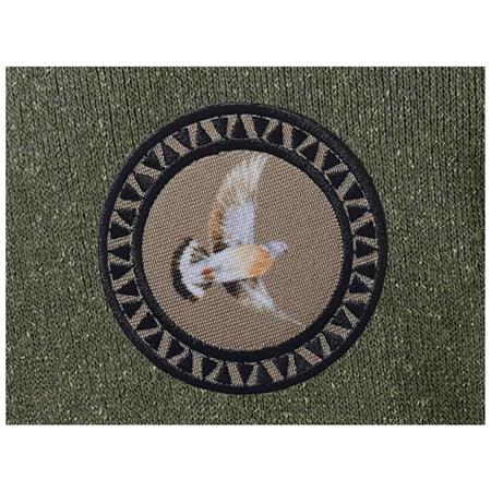 ÄRMELLOSE WESTE BARTAVEL FLAM RINGELTAUBE MIKROFLEECE - KHAKI