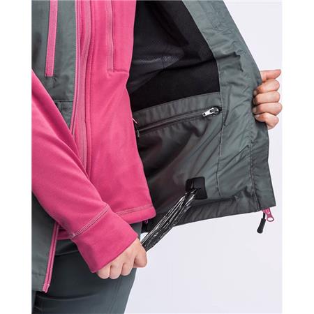 ÄRMLÖS DAMVÄST PINEWOOD DOG SPORTS WINDBLOCKER W - GRÅ