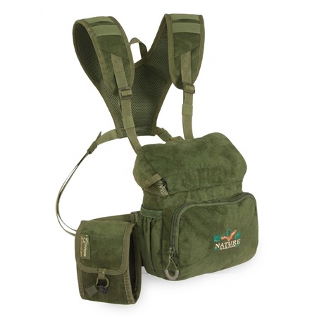 Arnés Para Binoculares Marsupio Suede Mega