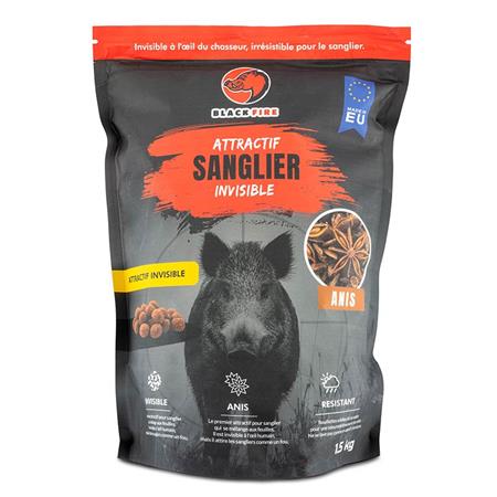 Attraente Cinghiale Black Fire Invisible