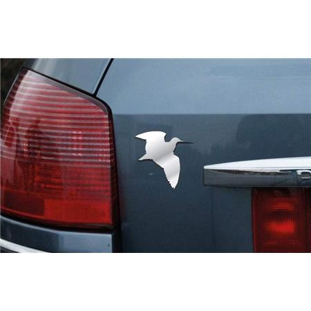 Aufkleber Europ Arm 3D Logo Chrome