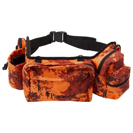 Bæltetaske Pinewood Ranger Camou Waistbag - Strata Blaze