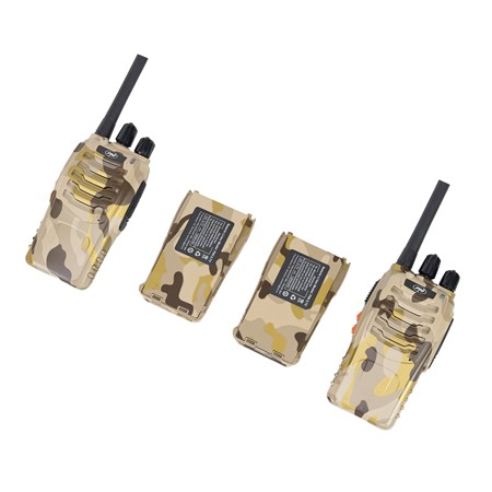 BÆRBAR RADIOSTATION PNI R40 CAMO - PAKKE MED 2