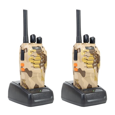 BÆRBAR RADIOSTATION PNI R40 CAMO - PAKKE MED 2