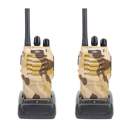 BÆRBAR RADIOSTATION PNI R40 CAMO - PAKKE MED 2