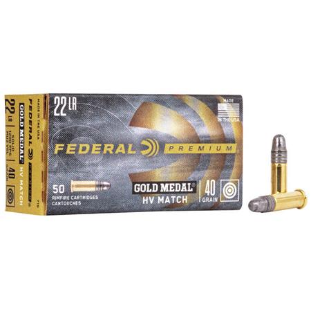 Balle 22Lr Federal Target Plomb - Calibre 22Lr