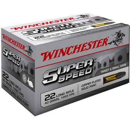 Balle 22Lr Winchester Super Speed - 40Gr - Calibre 22Lr