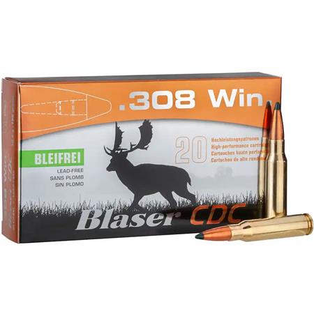 Balle De Chasse Blaser Cdc - 160Gr - Calibre 308 Win