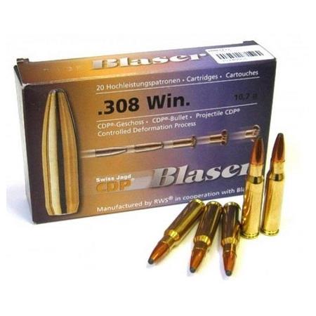 Balle De Chasse Blaser Cdp - 165Gr - Calibre 308 Win