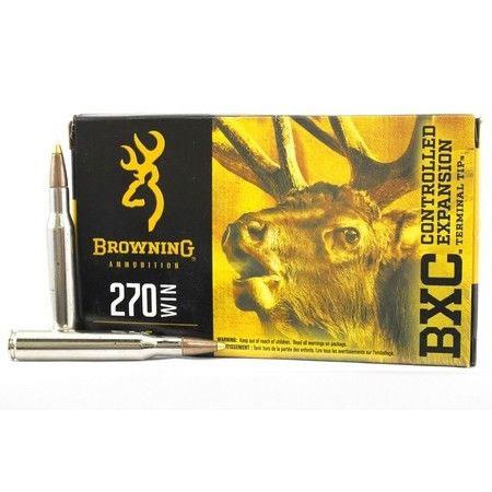 Balle De Chasse Browning Bxc - 145Gr - Calibre 270 Win