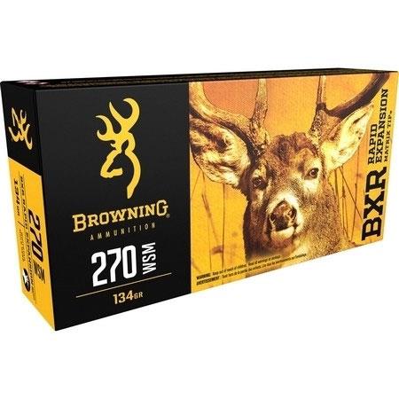 BALLE DE CHASSE BROWNING BXR - 134GR - CALIBRE 270 WIN