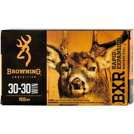 Balle De Chasse Browning Bxr - 155Gr - Calibre 30-30 Win