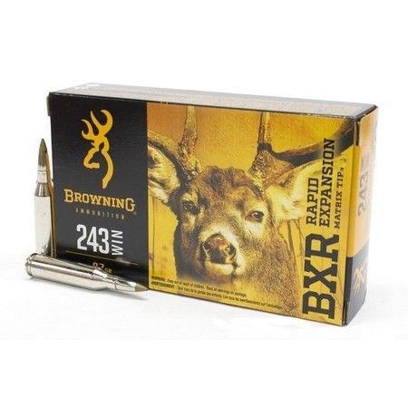 Balle De Chasse Browning Bxr - 97Gr - Calibre 243 Win