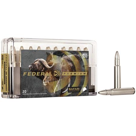 Balle De Chasse Federal Trophy Bonded Bear Claw Cape Shok - 400Gr - Calibre 416 Rigby