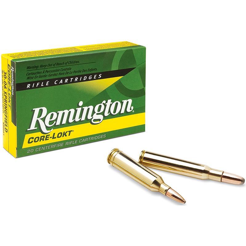 Balle de chasse remington 130gr calibre 270 win