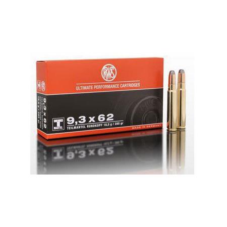 Balle De Chasse Rws Tm T-Mantel - 285Gr - Calibre 9.3X62