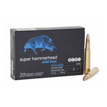 Balle De Chasse Sako Super Hammerhead Wild Boar - 180Gr - Calibre 30-06