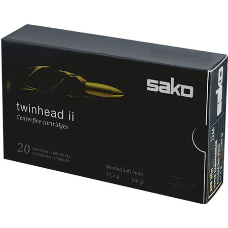 Balle De Chasse Sako Twinhead Ii - 275Gr - Calibre 338 Win Mag