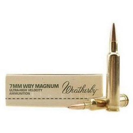Balle De Chasse Weatherby Nosler Partition - 160Gr - Calibre 7Mm Weatherby Mag
