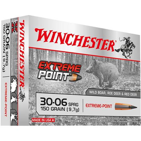Balle De Chasse Winchester Extreme Point Lead Free - 150Gr - Calibre 30-06 Sprg
