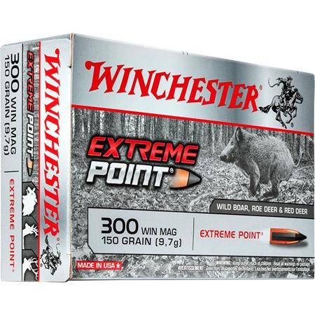 Balle De Chasse Winchester Extreme Point Lead Free - 150Gr - Calibre 300 Win Mag