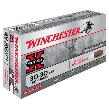 Balle De Chasse Winchester Hollow Point - 150G - Calibre 30-30 Win