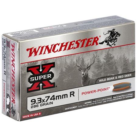 Balle De Chasse Winchester Power Point - 286Gr - Calibre 9.3X74r