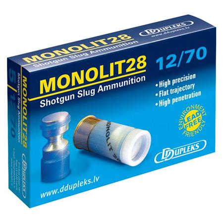 Balle De Fusil Ddupleks Monolit - 28G - Calibre 12/70